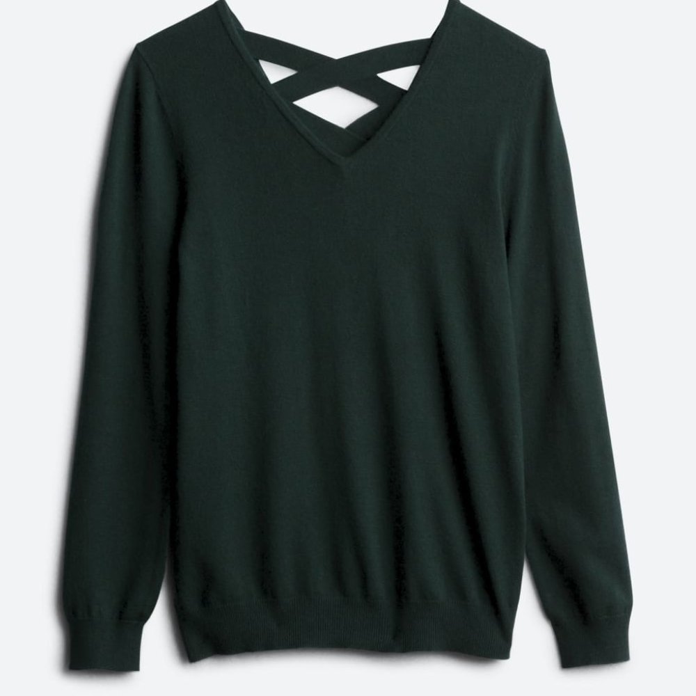Mia Back Detail Pullover